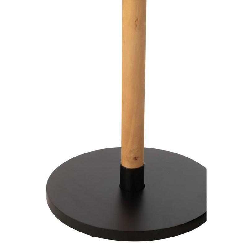 J-Line Set Van 2 Bijzettafel Ron Mdf/Dennenhout Naturel Zwart - Chic Choice