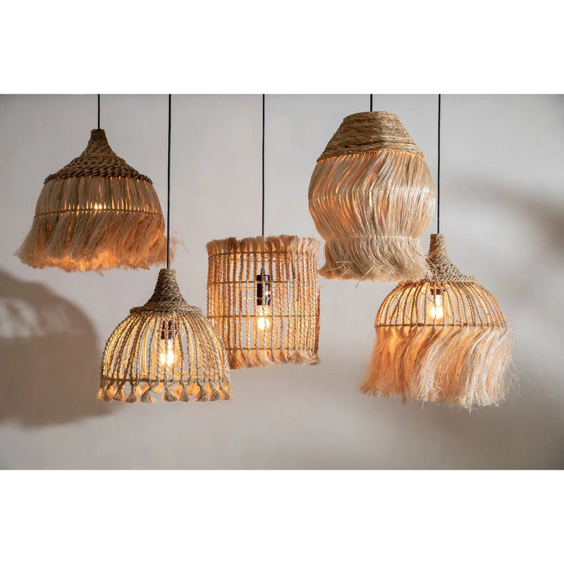 De Abaca Tassel Hanger - Naturel - S- Chic Choice