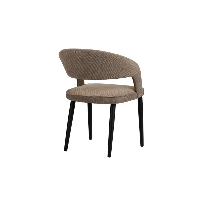 Tusk Stoel Bruin (Brandvertragend) (Set van 2) - Chic Choice