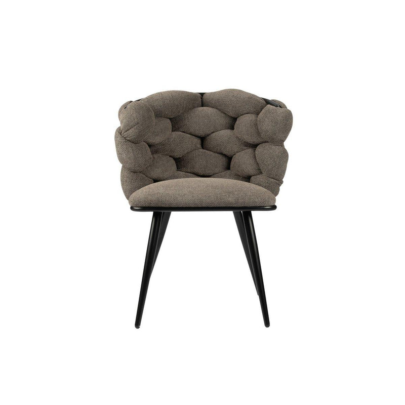 Schommelstoel taupe (Set van 2) - Chic Choice