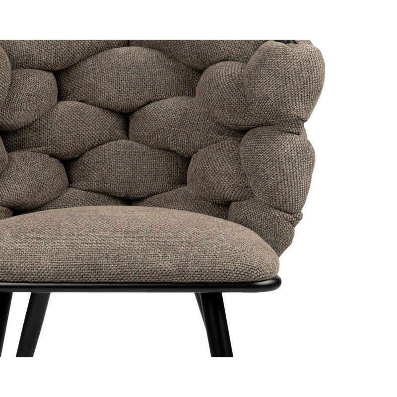 Schommelstoel taupe (Set van 2) - Chic Choice