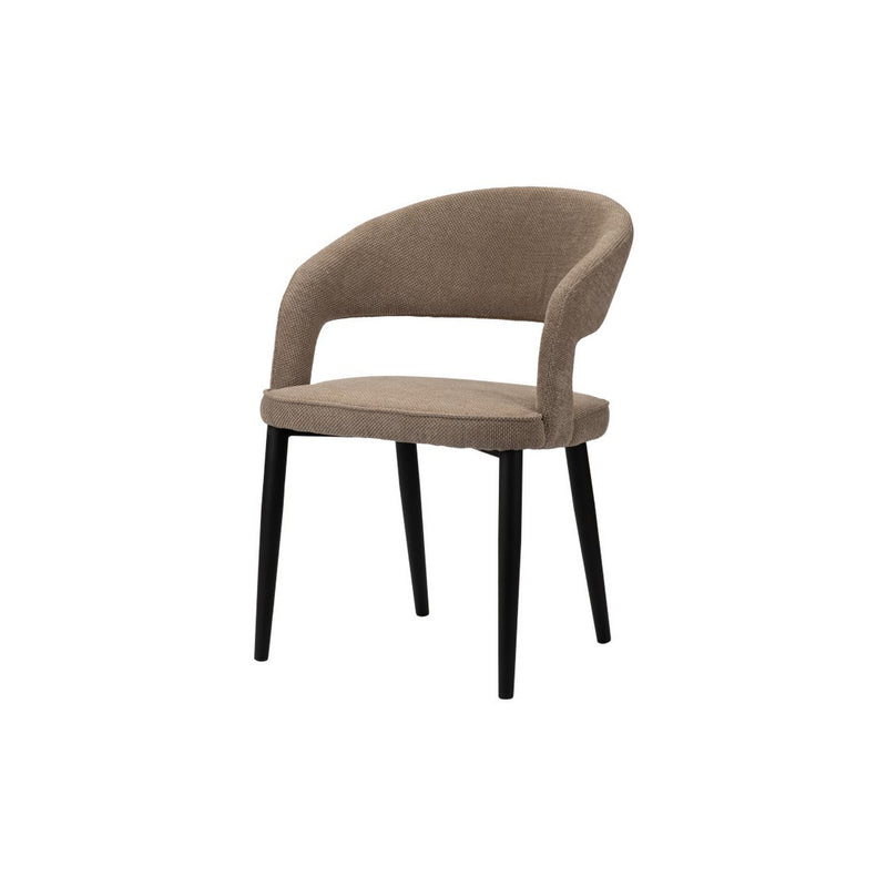 Tusk Stoel Bruin (Brandvertragend) (Set van 2) - Chic Choice