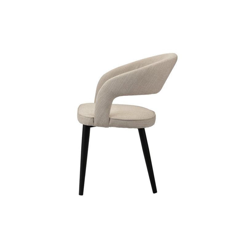 Tusk Stoel Beige (Brandvertragend) (Set van 2) - Chic Choice