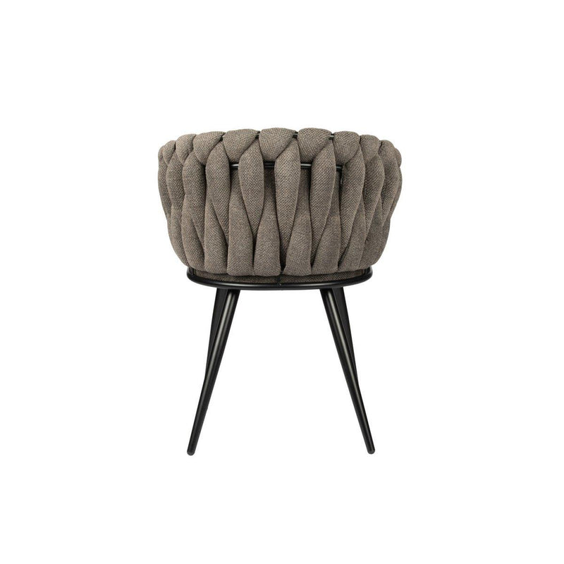 Wave stoel taupe (Set van 2) - Chic Choice