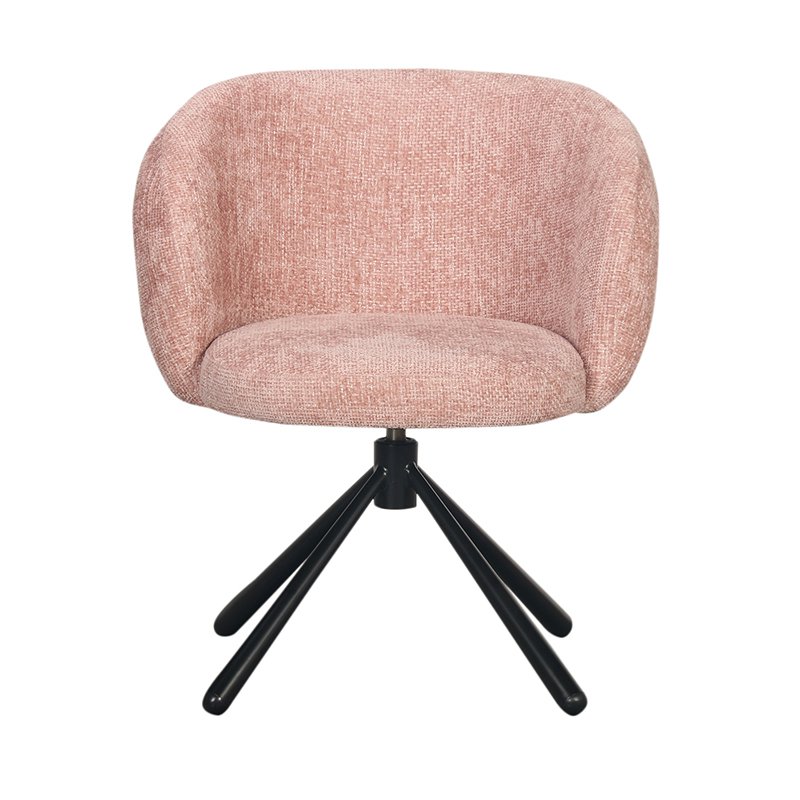 Pebble Draaistoel Pastel Roze - Chic Choice