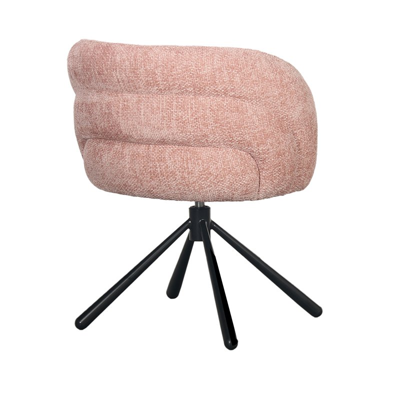 Pebble Draaistoel Pastel Roze - Chic Choice