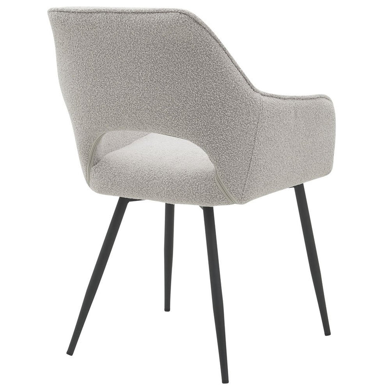 Eetkamerstoel Gina – Bouclé – Naturel - Chic Choice