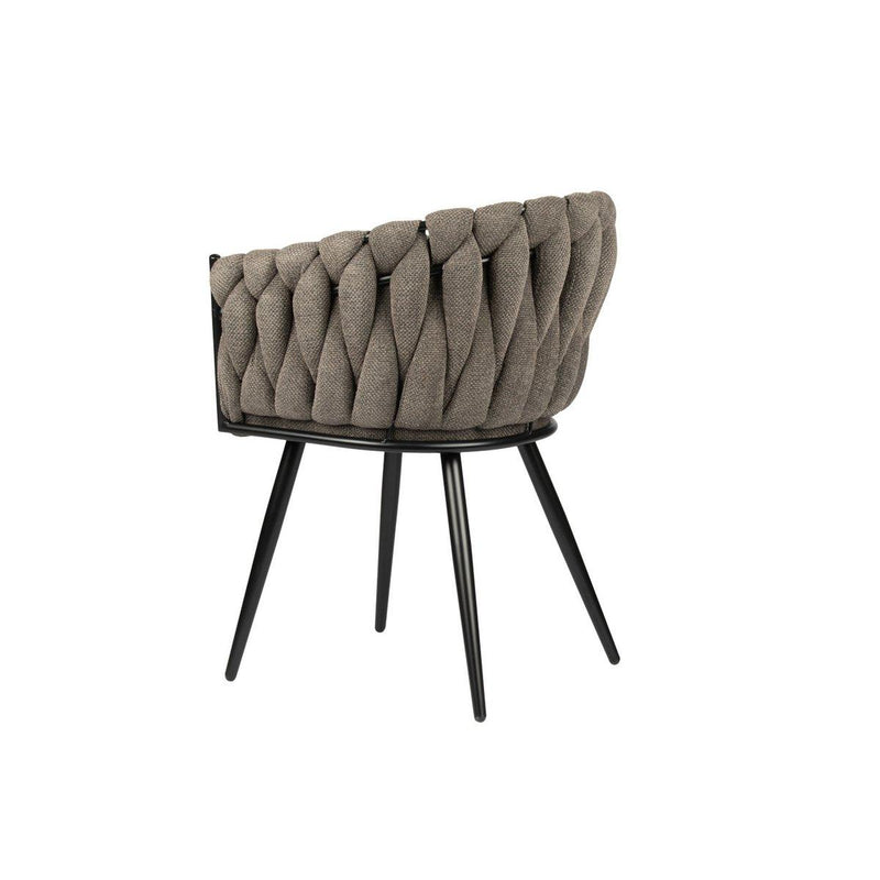 Wave stoel taupe (Set van 2) - Chic Choice