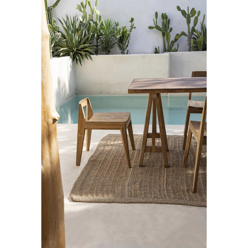 De Ydra Eetkamerstoel - Naturel - Buiten - Chic Choice