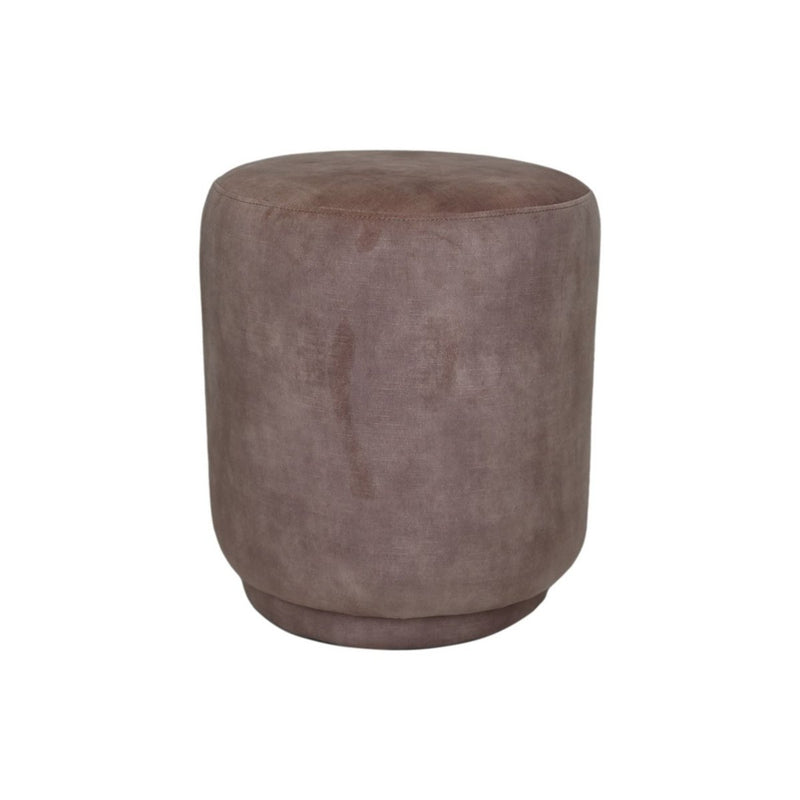 Poef Otto - 37x37x44 - Hendel - adore 10 - Fluweel - Chic Choice