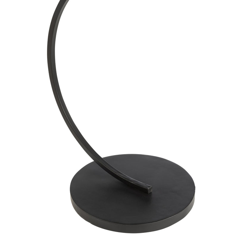 J-Line Bijzettafel Swoosh Ijzer/Mangohout Bruin/Zwart - Chic Choice