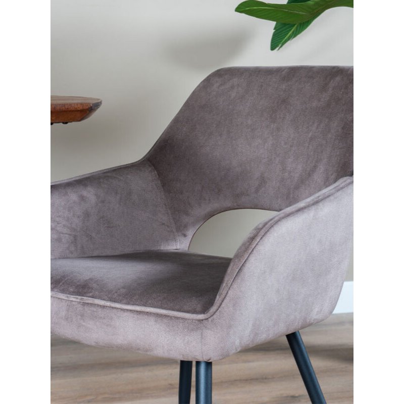 Eetkamerstoel Gina – Ramses – Taupe - Chic Choice