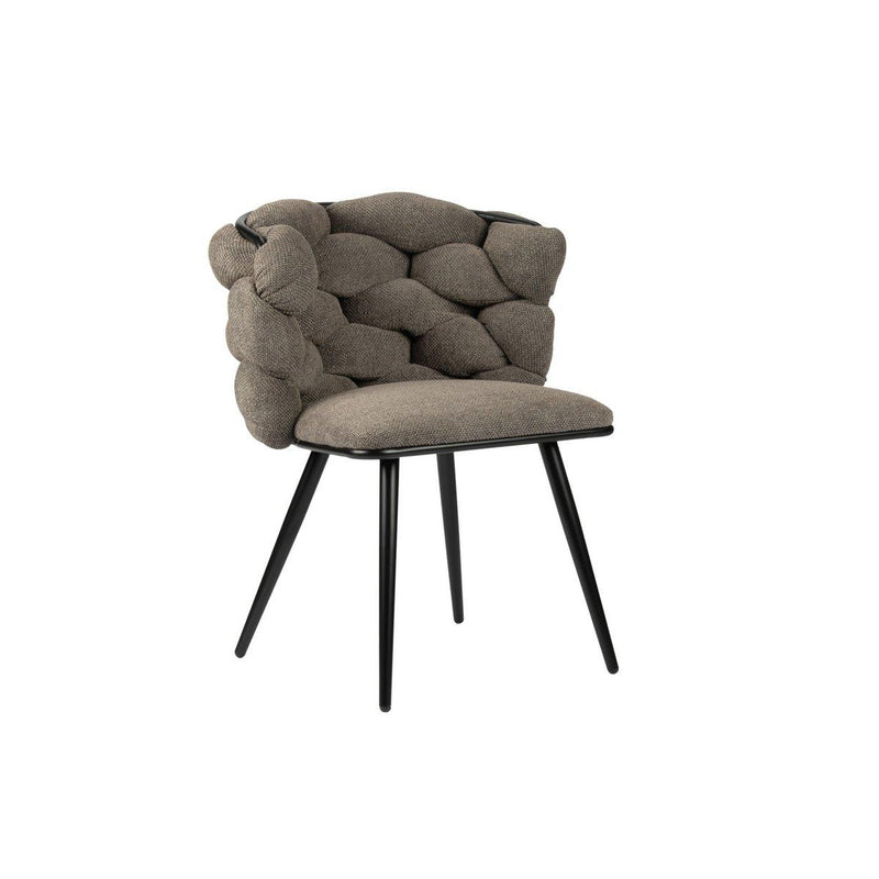 Schommelstoel taupe (Set van 2) - Chic Choice