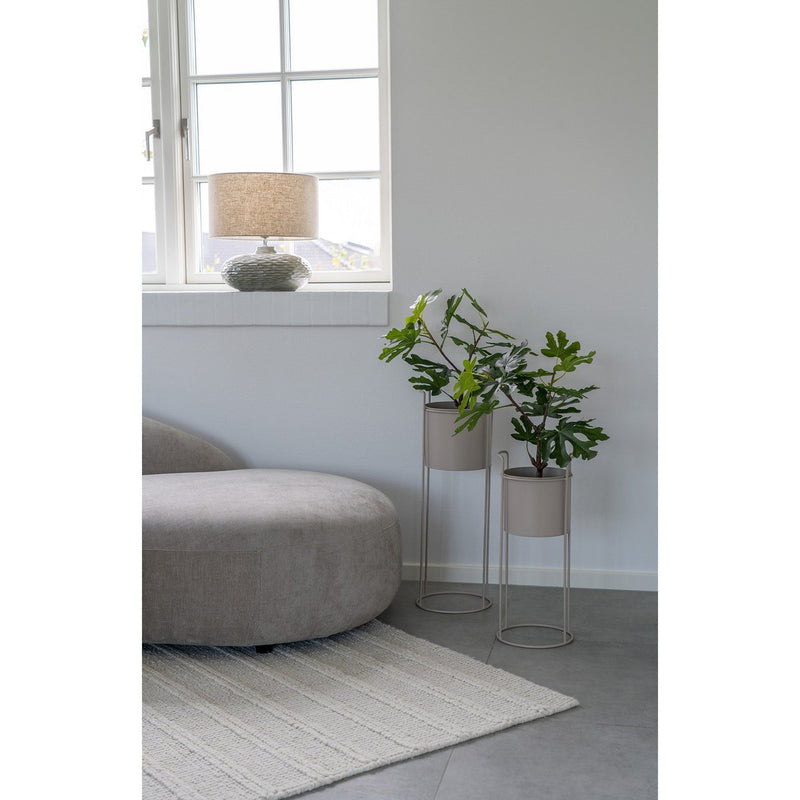Oldham Tafellamp - Oldham Tafellamp, groen keramiek met lampenkap - Chic Choice