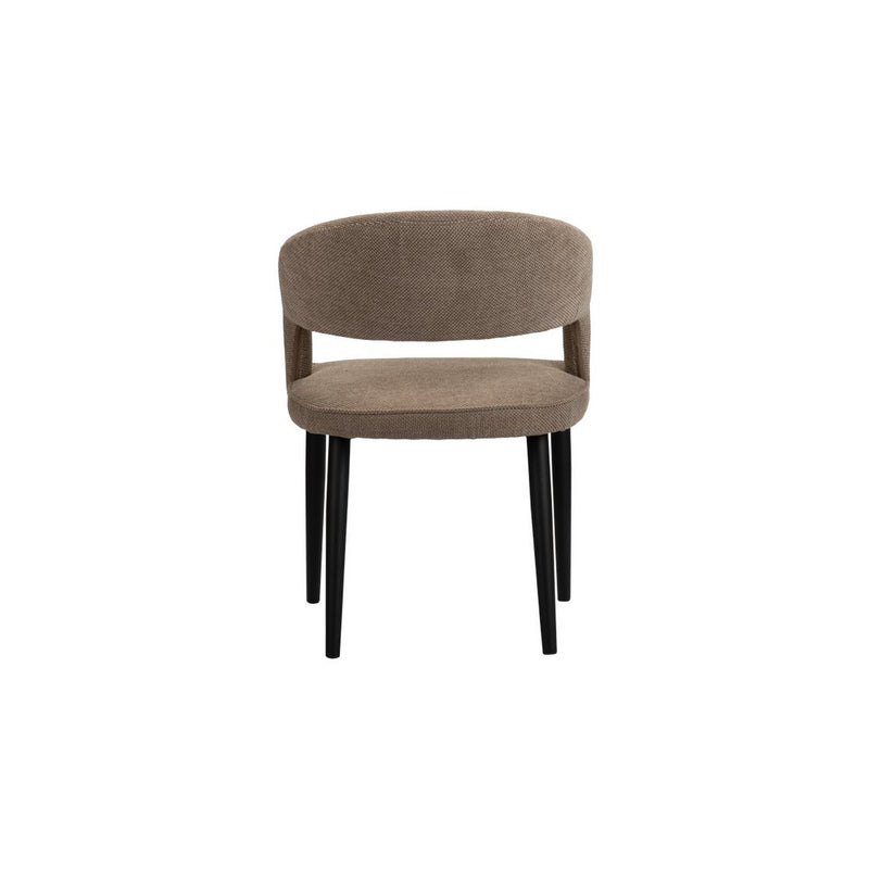 Tusk Stoel Bruin (Brandvertragend) (Set van 2) - Chic Choice