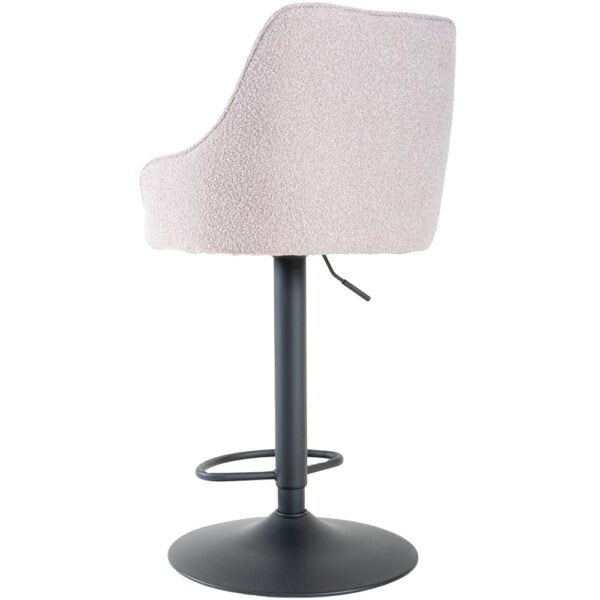 Barkruk Vera – Bouclé – Naturel - Chic Choice
