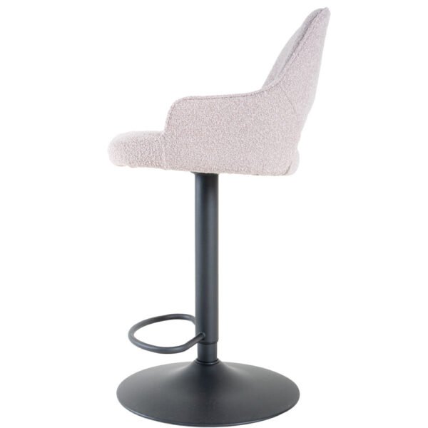 Barkruk Vivian – Bouclé – Naturel - Chic Choice