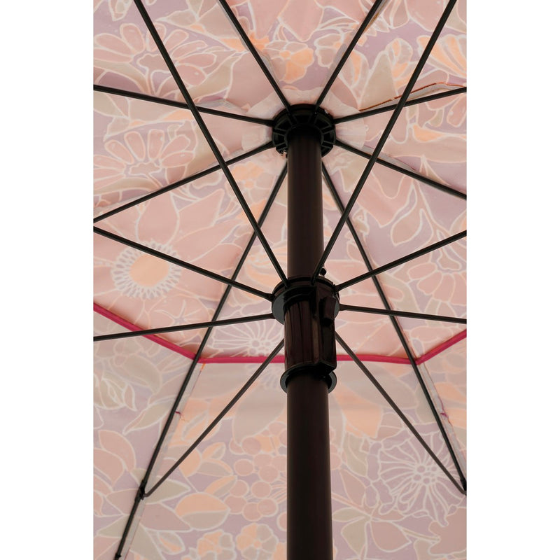 Bloem Parasol - H238 x Ø220 cm - Roze - Chic Choice