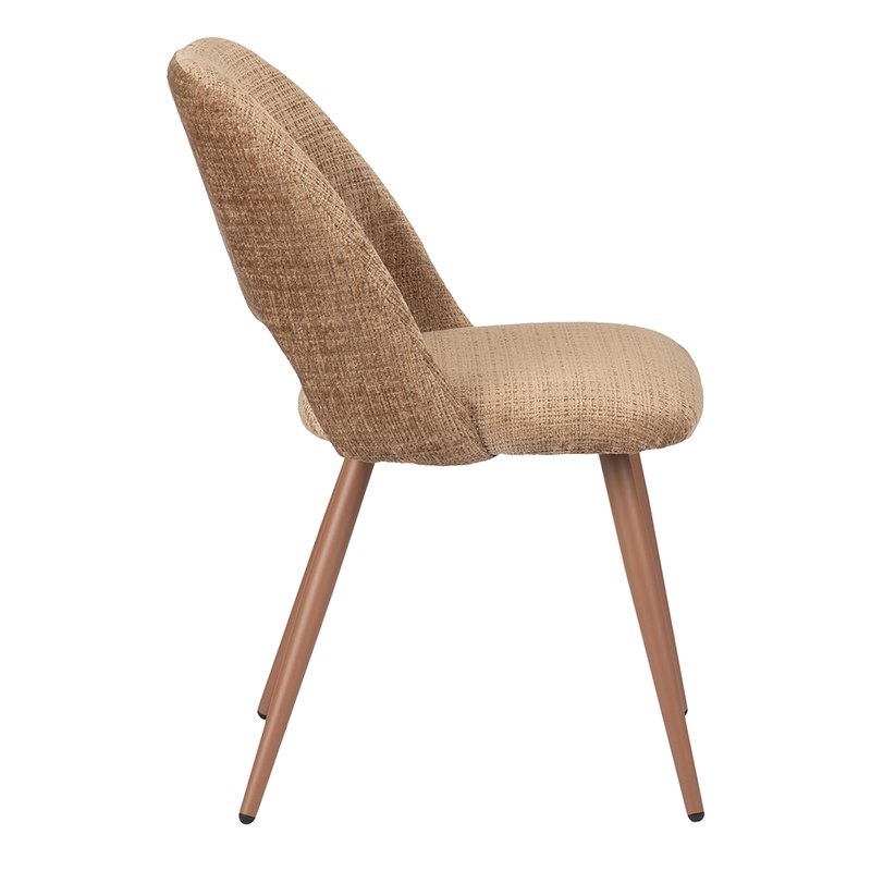 Boogstoel karamel (set van 2) - Chic Choice
