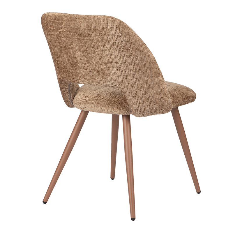 Boogstoel karamel (set van 2) - Chic Choice