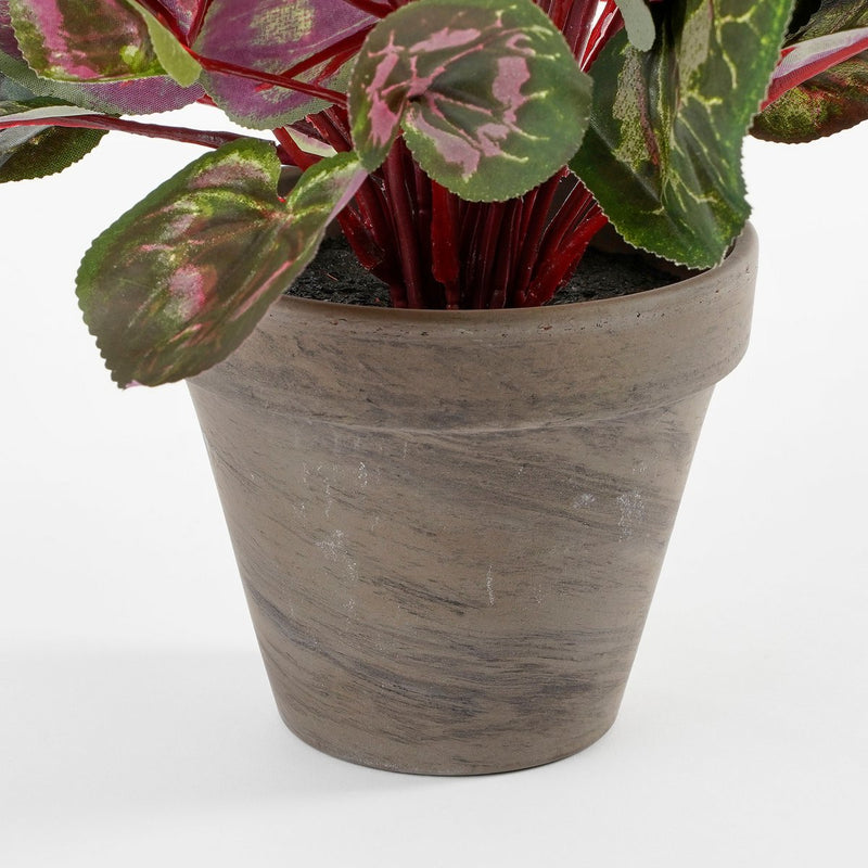 Cyclaam Kunstplant in Bloempot Stan - H30 x Ø30 cm - Wit - Chic Choice