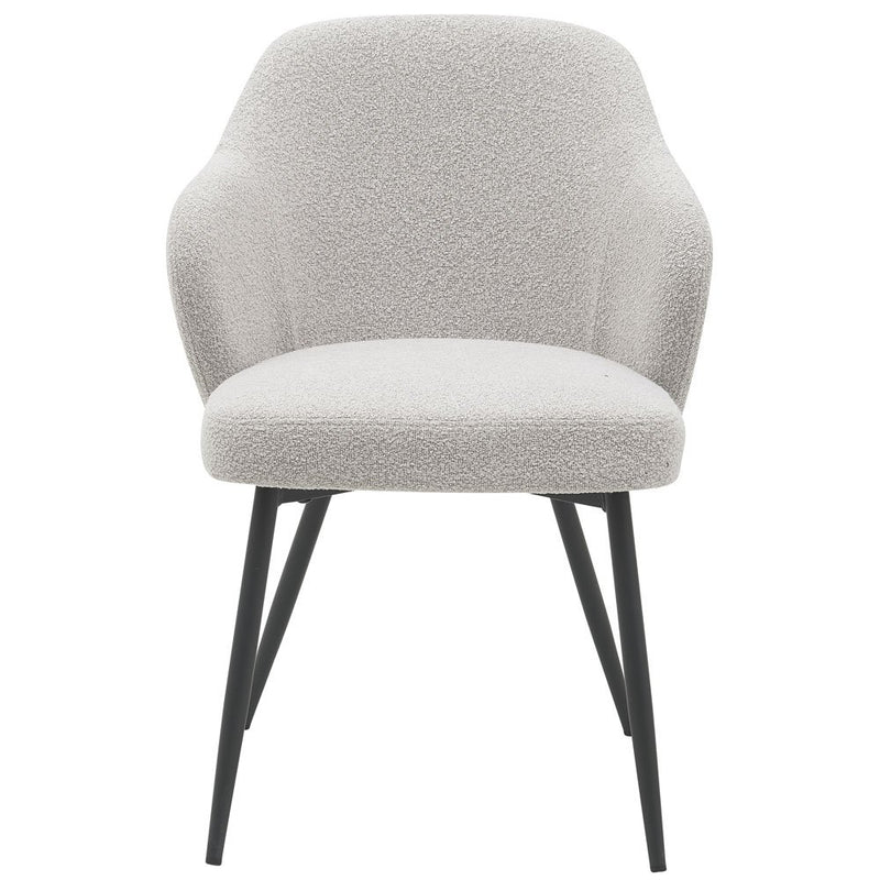 Eetkamerstoel Kendra – Bouclé – Naturel - Chic Choice