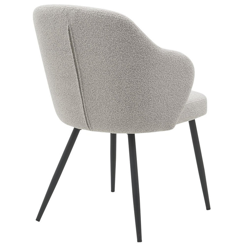 Eetkamerstoel Kendra – Bouclé – Naturel - Chic Choice