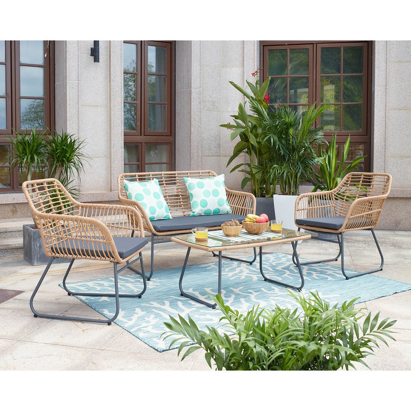 Exclusieve 7-delige Tuinmeubelset: Ruimte, Comfort en Duurzaamheid - Chic Choice