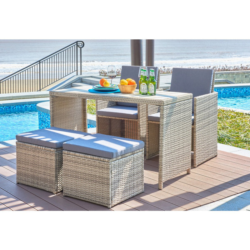 Exclusieve 9-delige Tuinmeubelset - Chic Choice