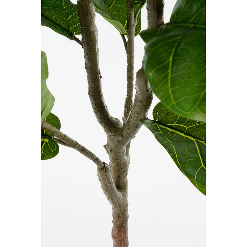Ficus Lyrata Kunstplant in Pot - H150 x Ø50 cm - Groen - Chic Choice