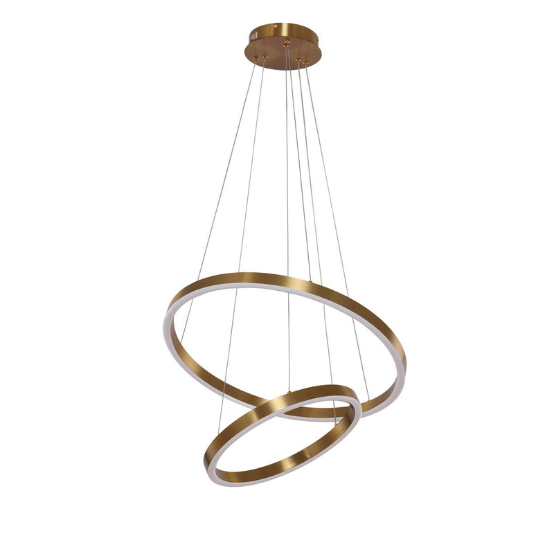 Hanglamp Neo Copper Gold | 2-Ring 40+60cm - Chic Choice
