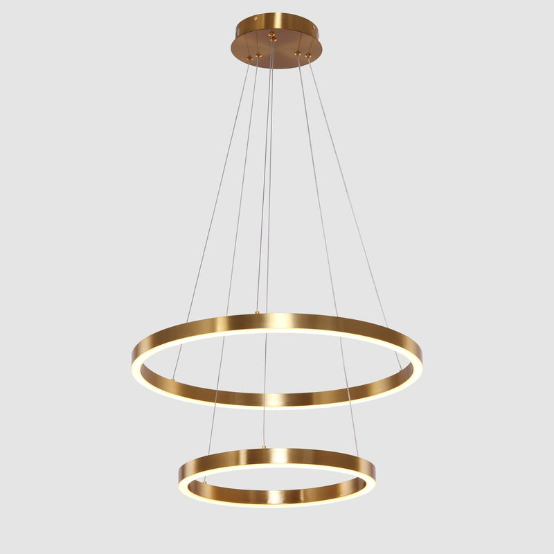 Hanglamp Neo Copper Gold | 2-Ring 40+60cm - Chic Choice