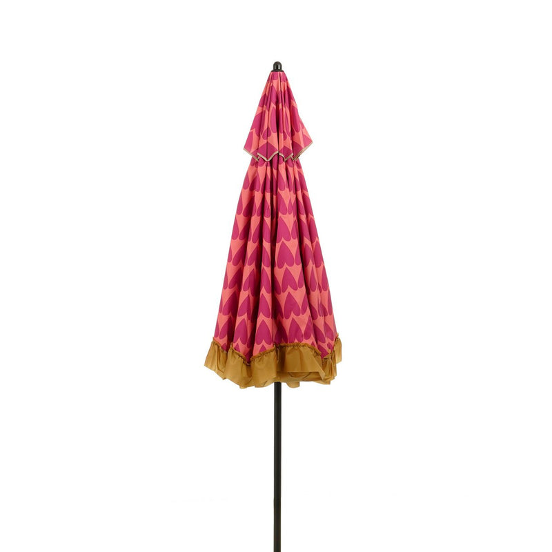 Heart Parasol - H238 x Ø220 cm - Roze - Chic Choice
