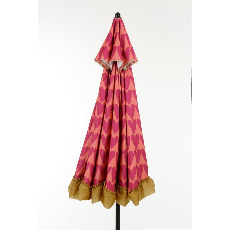 Heart Parasol - H238 x Ø220 cm - Roze - Chic Choice