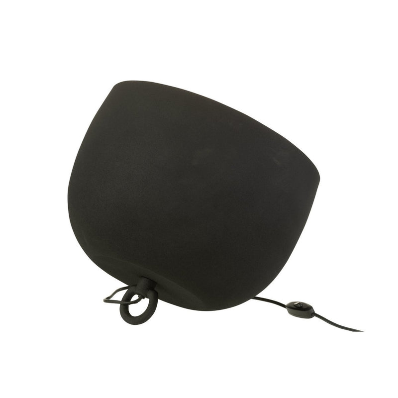 J-Line lamp Rond - metaal - zwart/goud - large - Chic Choice
