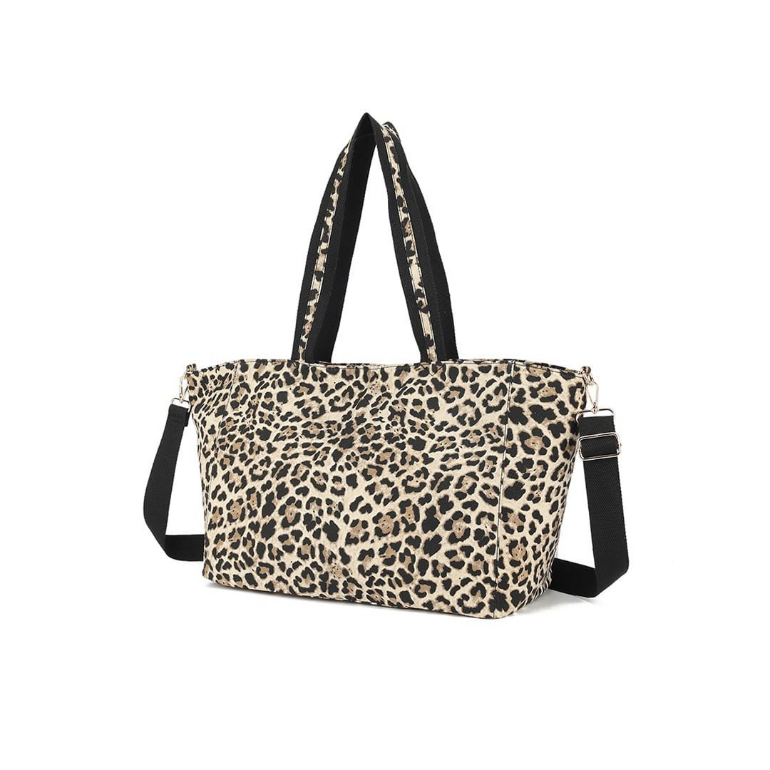 Kunslederen handtas | Panter | 80149 - Chic Choice