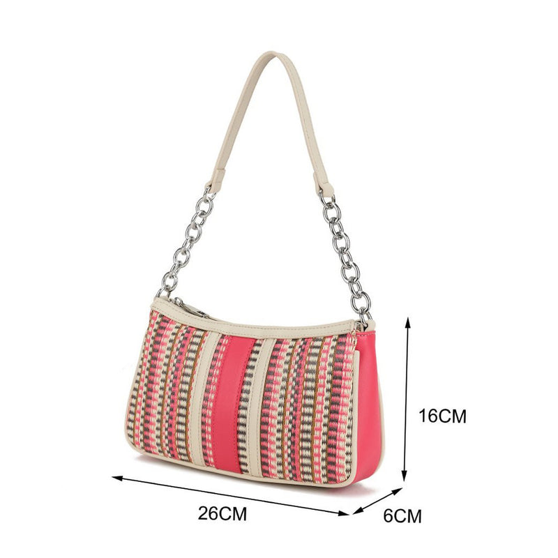 Kunstlederen schoudertas | 88032 - Chic Choice