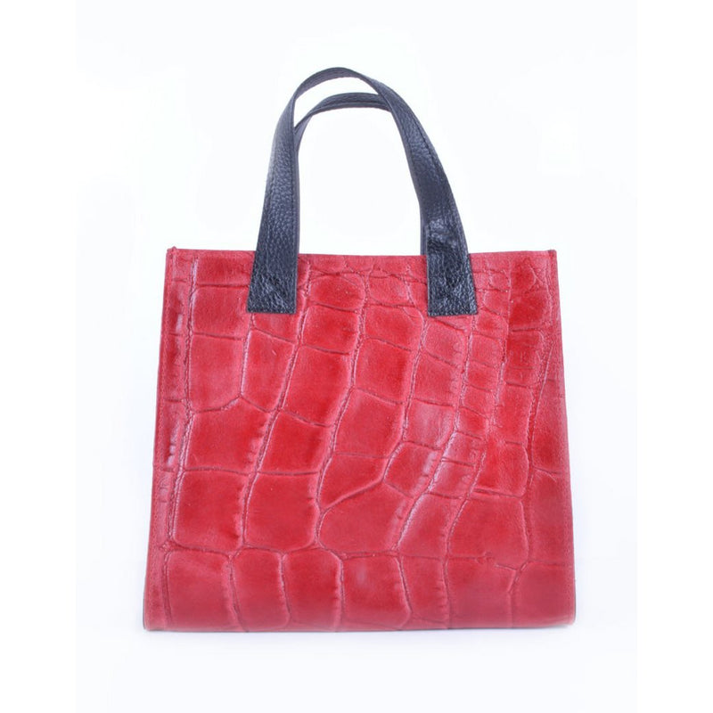 Leren handtas | Vierkant -Mat | 552572 - Chic Choice