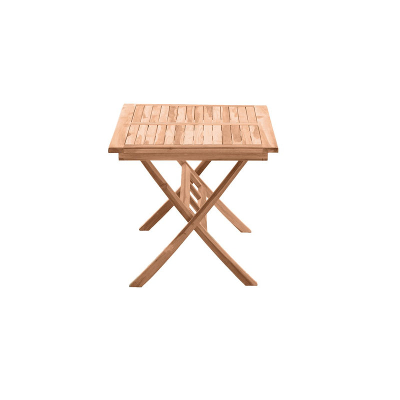 Tuintafel 135x85 cm, teak - Chic Choice