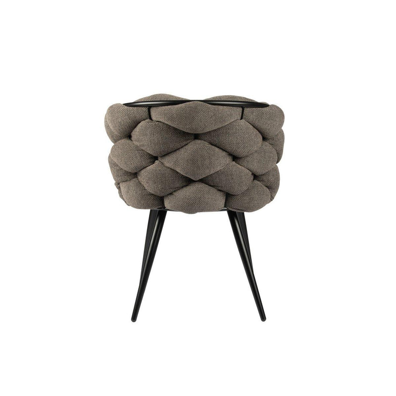 Schommelstoel taupe (Set van 2) - Chic Choice