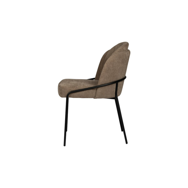 Fjord stoel Bruin (Set van 2) - Chic Choice