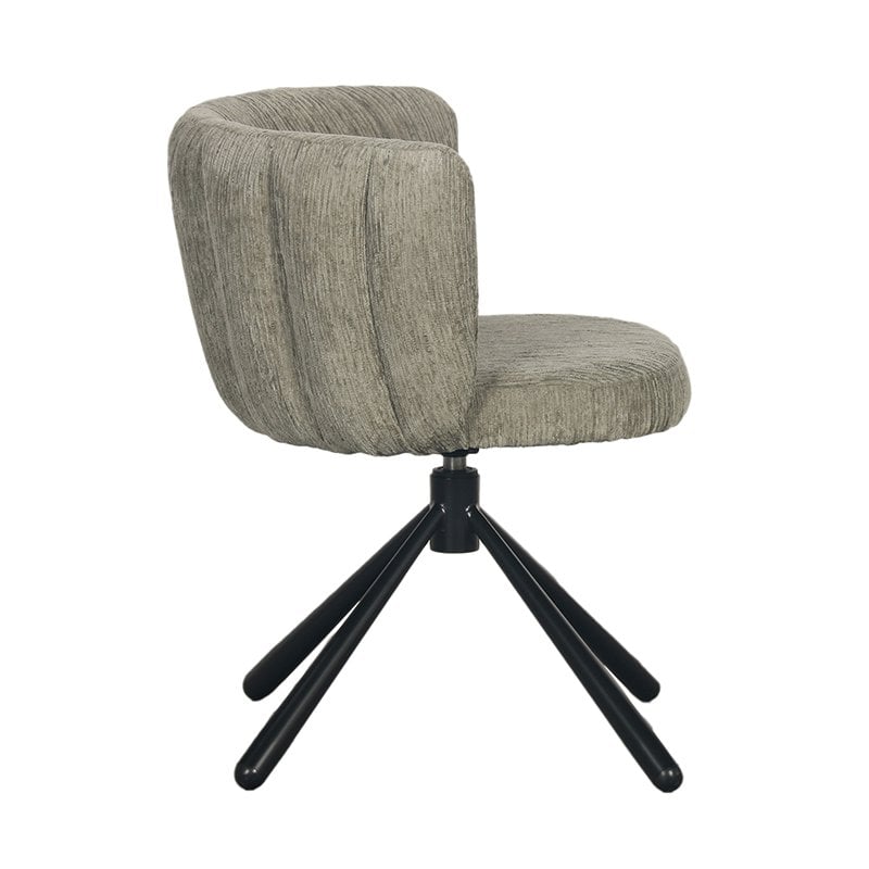 Schelp Draaistoel Krokodilgroen - Chic Choice