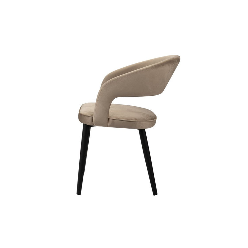 Tusk Stoel Zandwit (Brandvertragend) (Set van 2) - Chic Choice