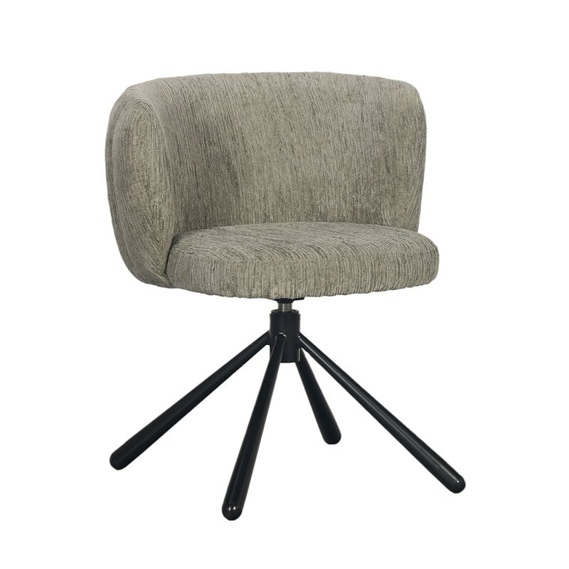 Schelp Draaistoel Krokodilgroen - Chic Choice