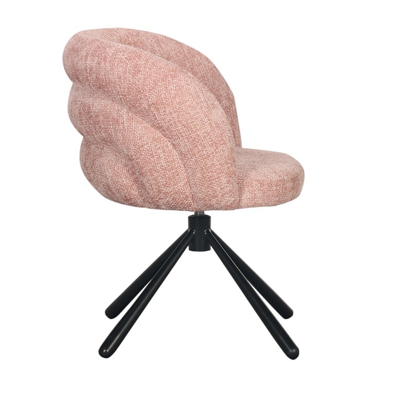 Pebble Draaistoel Pastel Roze - Chic Choice