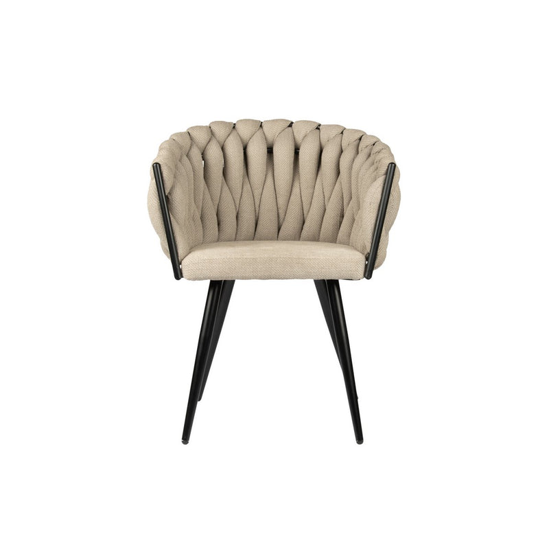Wave stoel beige (Set van 2) - Chic Choice