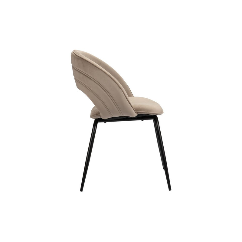 Rainbow Stoel Zandwit (Set van 2) - Chic Choice
