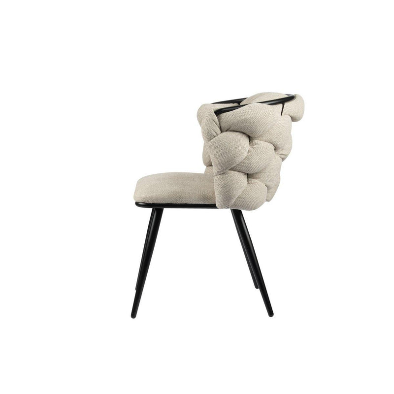 Schommelstoel beige (Set van 2) - Chic Choice