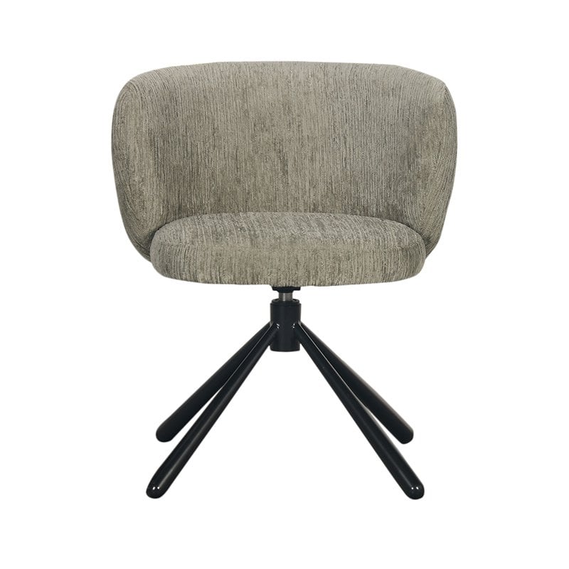 Schelp Draaistoel Krokodilgroen - Chic Choice