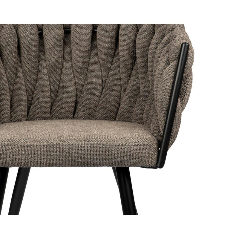 Wave stoel taupe (Set van 2) - Chic Choice